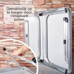 Liivo Aluminium Inklapbare Tafel - Campeertafel 75x55x60cm 15 Liivo Aluminium Inklapbare Tafel - Campeertafel 75x55x60cm -Buiten Kamperen 1200x1200 416