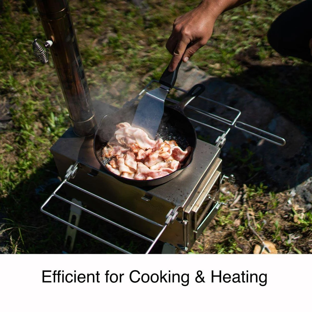 Winnerwell Nomad Cook Camping Houtkachel - Medium 8 Winnerwell Nomad Cook Camping Houtkachel - Medium - Afbeelding 8