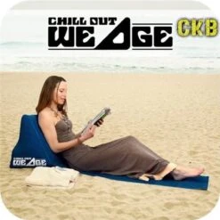 CKB LTD - Chill Out - Luchtbed - Campingstoel - Wedge Opblaasbare Ligstoel - Blauw Strandstoel 1 Persoons Volwassen Luchtbedden Kampeerstoel Vouwstoel Stoel Slaapmatje Slaapmatten Opvouwbaar Volwassenen Tuinstoel Opblaasstoel Kampeerstoelen Lucht -Buiten Kamperen 1200x1200 686