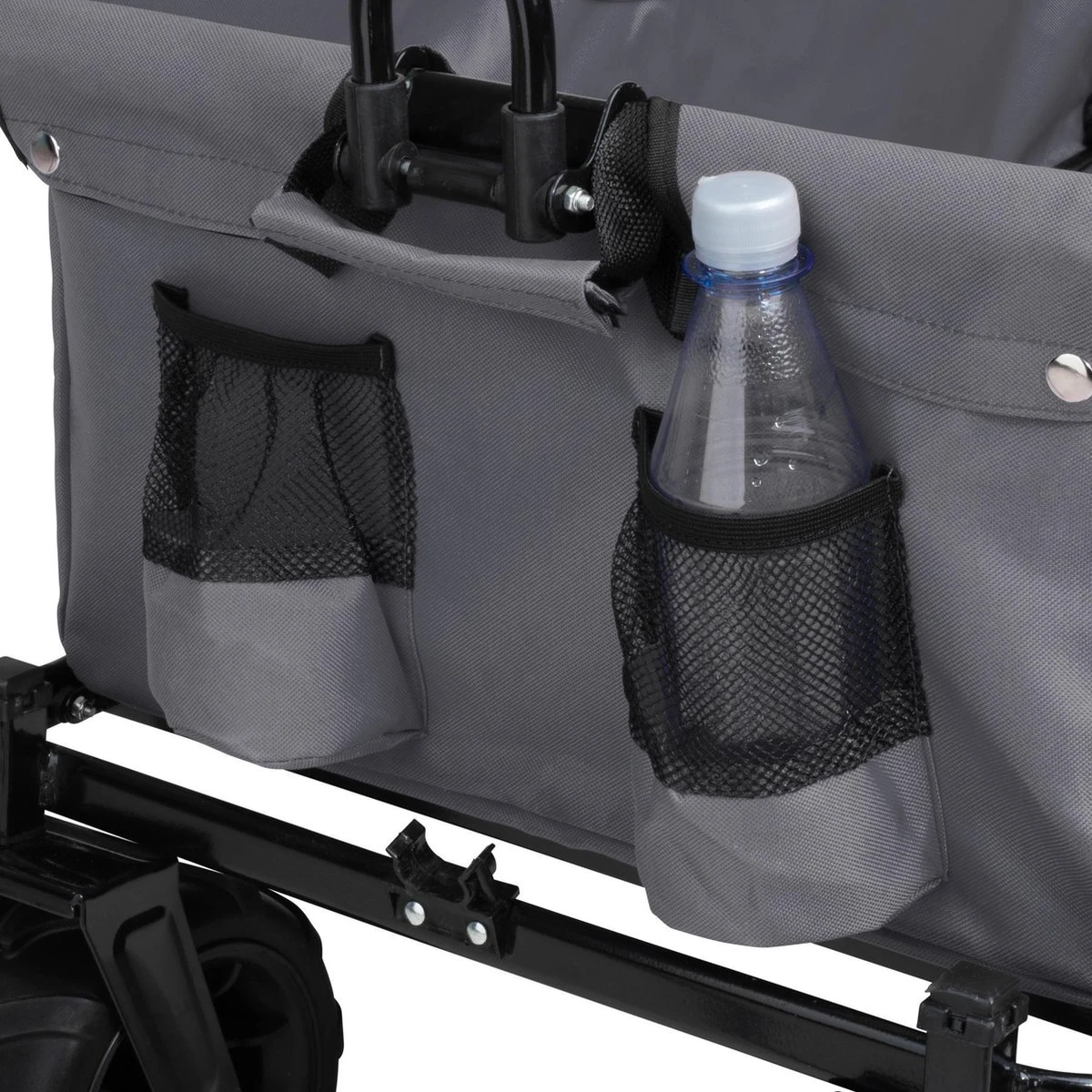 TecTake - Opvouwbare Bolderkar Heidrun Grijs 7 TecTake - Opvouwbare Bolderkar Heidrun Grijs - Afbeelding 7