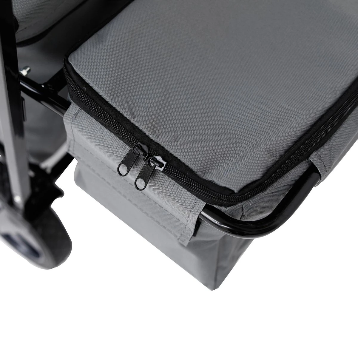 AREBOS Handwagen Vouwbare Dak Handwagen Vouwbare Trolley Uitrustingswagen Grijs 10 AREBOS Handwagen Vouwbare Dak Handwagen Vouwbare Trolley Uitrustingswagen Grijs - Afbeelding 10