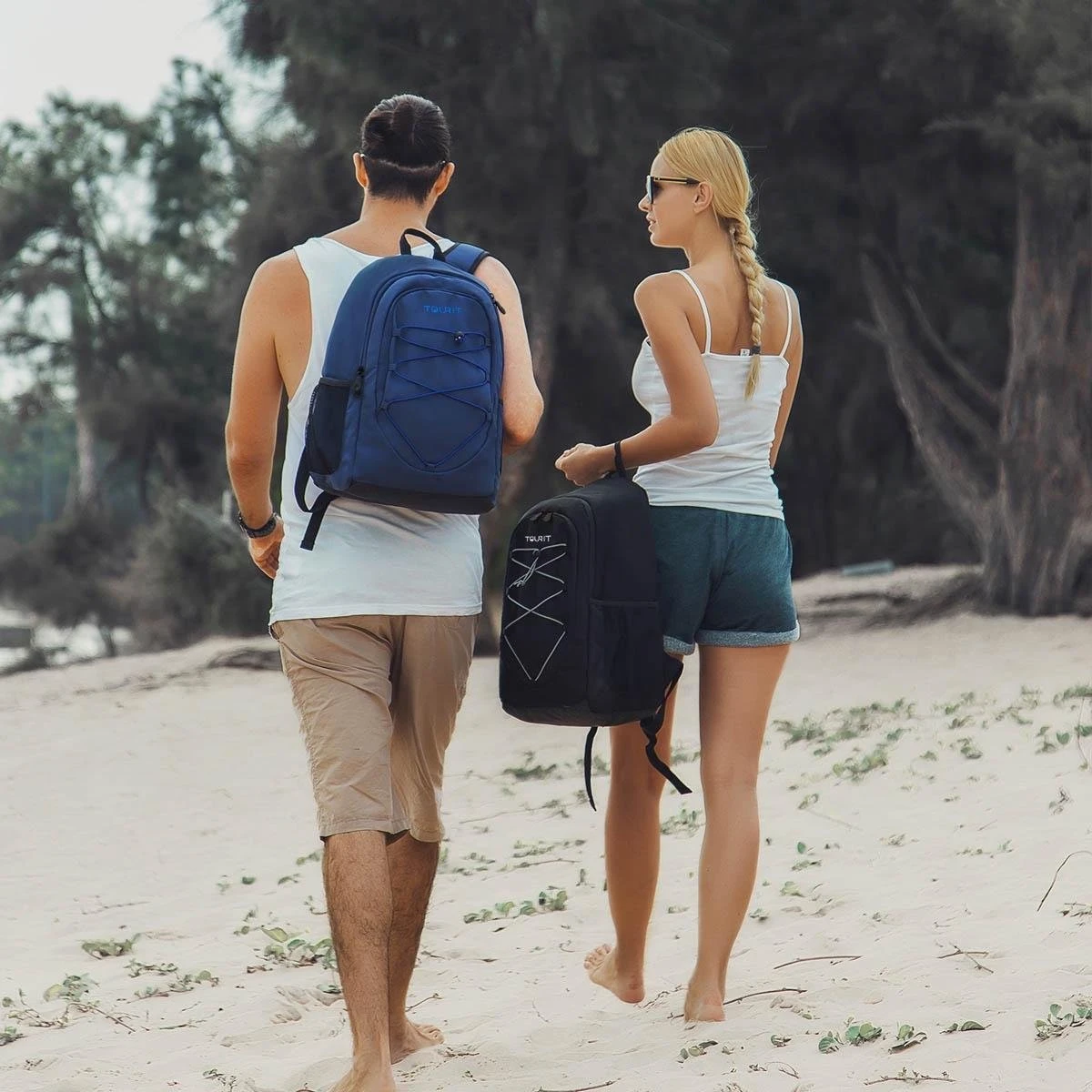 Koeltas Rugzak (25L) - Geschikt Voor 28 Blikjes - Lunchtas Voor Dames En Heren - Zwart 10 Koeltas Rugzak (25L) - Geschikt Voor 28 Blikjes - Lunchtas Voor Dames En Heren - Zwart - Afbeelding 10