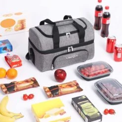 Lifewit 20L Koeltas | 20 Liter | Opvouwbaar | Koelbox-Koeltas | Isolatietas/ Picknicktas Voor Levensmiddelen / Grijs 10 Lifewit 20L Koeltas | 20 Liter | Opvouwbaar | Koelbox-Koeltas | Isolatietas/ Picknicktas Voor Levensmiddelen / Grijs -Buiten Kamperen 1200x1200 971