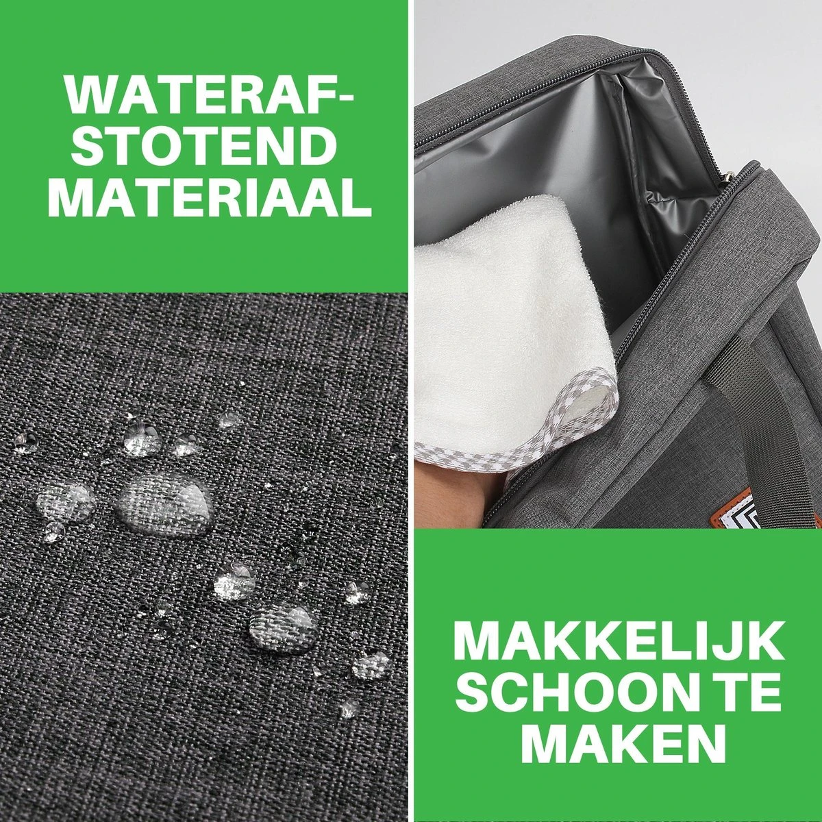 Brisby 4 Laags Geïsoleerde Koeltas - Lunchtas 7 Liter - Donkergrijs 8 Brisby 4 Laags Geïsoleerde Koeltas - Lunchtas 7 Liter - Donkergrijs - Afbeelding 8