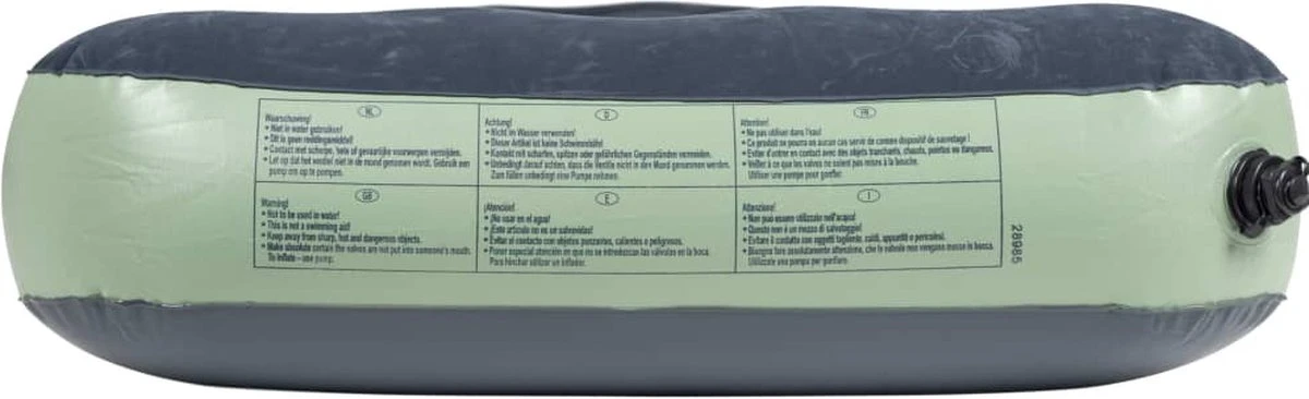 Bo-Camp Luchtbed - Velours Air-XL 1 - 1-persoons - 200x78x23 Cm 8 Bo-Camp Luchtbed - Velours Air-XL 1 - 1-persoons - 200x78x23 Cm - Afbeelding 8