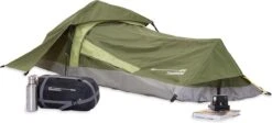 Where Tomorrow Solo Tent 220X80X50 Cm - Groen - 1 Persoons 10 Where Tomorrow Solo Tent 220X80X50 Cm - Groen - 1 Persoons -Buiten Kamperen 1200x544