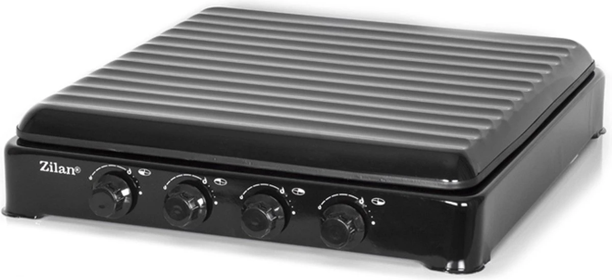 Zilan - Gas Kooktoestel 4 Pits - Campingkooktoestel - Gaskookplaat - Zwart 3 Zilan - Gas Kooktoestel 4 Pits - Campingkooktoestel - Gaskookplaat - Zwart - Afbeelding 3