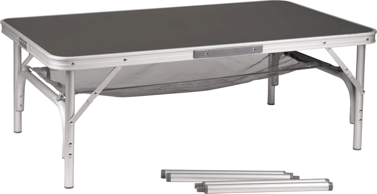 Bo-Camp Campingtafel - 100x60x70 - Grijs 5 Bo-Camp Campingtafel - 100x60x70 - Grijs - Afbeelding 5