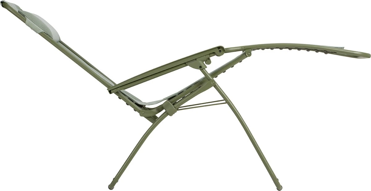 LAFUMA R Clip - Relaxstoel - Verstelbaar - Inklapbaar - Zero Gravity - Color Block - Moss 2 LAFUMA R Clip - Relaxstoel - Verstelbaar - Inklapbaar - Zero Gravity - Color Block - Moss - Afbeelding 2