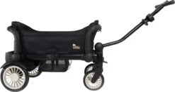 Deryan Luxe Sandy Bolderkar - Duo Buggy - Tandem Buggy - Opvouwbaar - Inklapbare Bolderwagen - Duo Kinderwagen - Zwart -Buiten Kamperen 1200x637 5