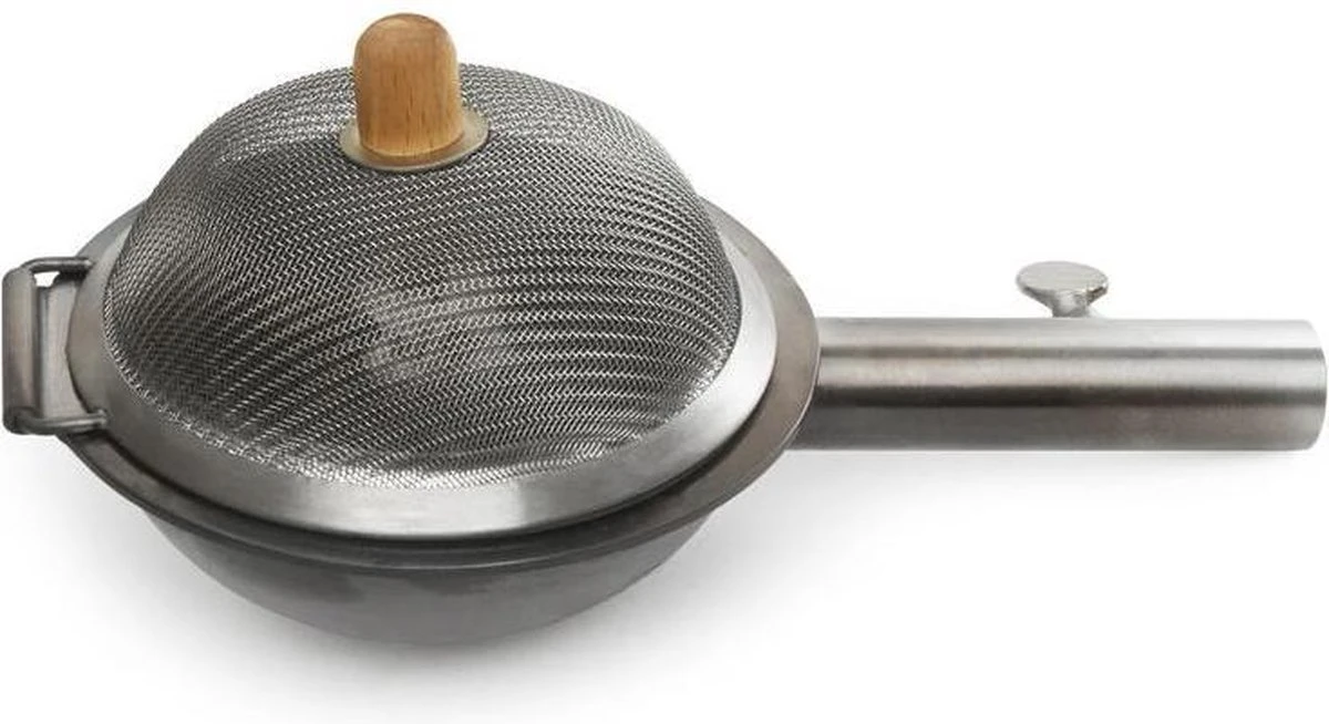 Kikkerland Huckleberry Popcorn Maker - Maak Je Eigen Popcorn - Popcornpan - Kampvuur - Buitenspeelgoed - Buitenspelen - Kamperen 1 Kikkerland Huckleberry Popcorn Maker - Maak Je Eigen Popcorn - Popcornpan - Kampvuur - Buitenspeelgoed - Buitenspelen - Kamperen