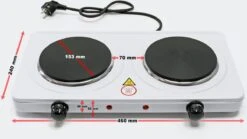 Dubbele Elektrische Kookplaat 2-Pits - Losse Camping Kookstel Fornuis - Kooktoestel Kampeer Kookstel -Buiten Kamperen 1200x675 17