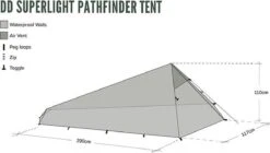 Dd Superlight Pathfinder Tent - Groen - 2 Persoons 14 Dd Superlight Pathfinder Tent - Groen - 2 Persoons -Buiten Kamperen 1200x682 2