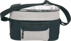 Merkloos Fiets Koeltas Zwart/grijs 8 Liter Inclusief 2 Koelelementen - Stuurtas / Fietskoeltas Voor De Fiets Met Koeltas - Fietstas Koeltas Voor Onderweg -Buiten Kamperen 1200x706