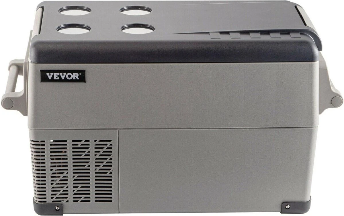 Vevor Auto Koelbox - Mini Koelkast Vriezer - Draagbare Vriezer/Koelkast - Elektrische Koelbox - Mini Vriezer - Auto Koelkast - 35 Liter - Tot -20˚C - 12V/240V - Grijs 3 Vevor Auto Koelbox - Mini Koelkast Vriezer - Draagbare Vriezer/Koelkast - Elektrische Koelbox - Mini Vriezer - Auto Koelkast - 35 Liter - Tot -20˚C - 12V/240V - Grijs - Afbeelding 3