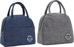 2x Thermo Lunchtas Volwassenen En Kinderen - Koeltas Moedermelk - Lunch Koelzak