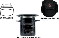 Dutch Rocket Stove - Rocket Stove - Kooktoestel Op Houtvuur - Met Draagtas - Dutch Oven -Buiten Kamperen 1200x793 5