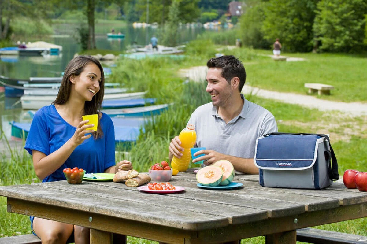 Campingaz Fold 'n Cool Koeltas - 10 Liter - Blauw/grijs 3 Campingaz Fold 'n Cool Koeltas - 10 Liter - Blauw/grijs - Afbeelding 3