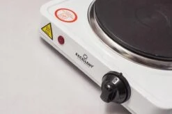 Kookplaat Basic Ø 16 Cm Elektrisch Wit Enkel Pits 1000W 5-standen 22 X 22 X 7 Cm 10 Kookplaat Basic Ø 16 Cm Elektrisch Wit Enkel Pits 1000W 5-standen 22 X 22 X 7 Cm -Buiten Kamperen 1200x799 105