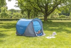 Dunlop Pop Up Tent 220 X 120 X 90 Cm - Grijs/ Blauw - 1 Persoons 12 Dunlop Pop Up Tent 220 X 120 X 90 Cm - Grijs/ Blauw - 1 Persoons -Buiten Kamperen 1200x800 3