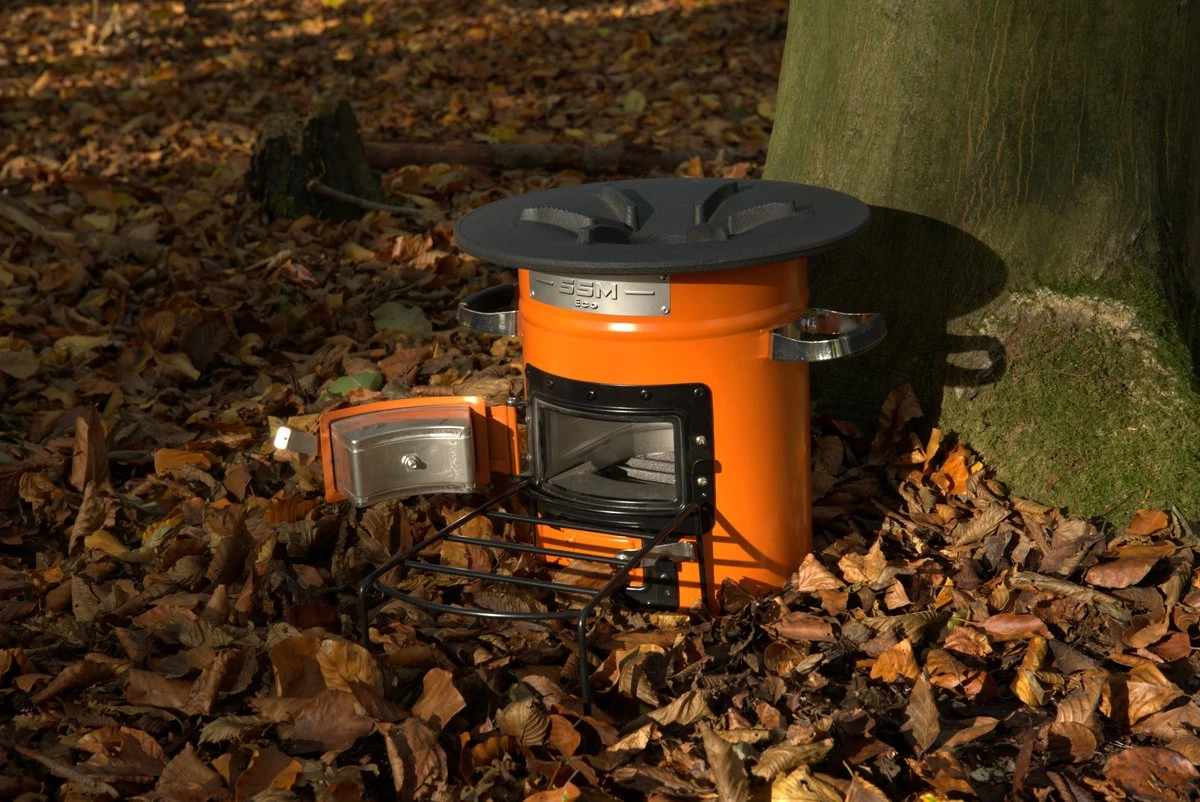 Dutch Rocket Stove - Rocket Stove - Kooktoestel Op Houtvuur - Met Draagtas - Dutch Oven 6 Dutch Rocket Stove - Rocket Stove - Kooktoestel Op Houtvuur - Met Draagtas - Dutch Oven - Afbeelding 6