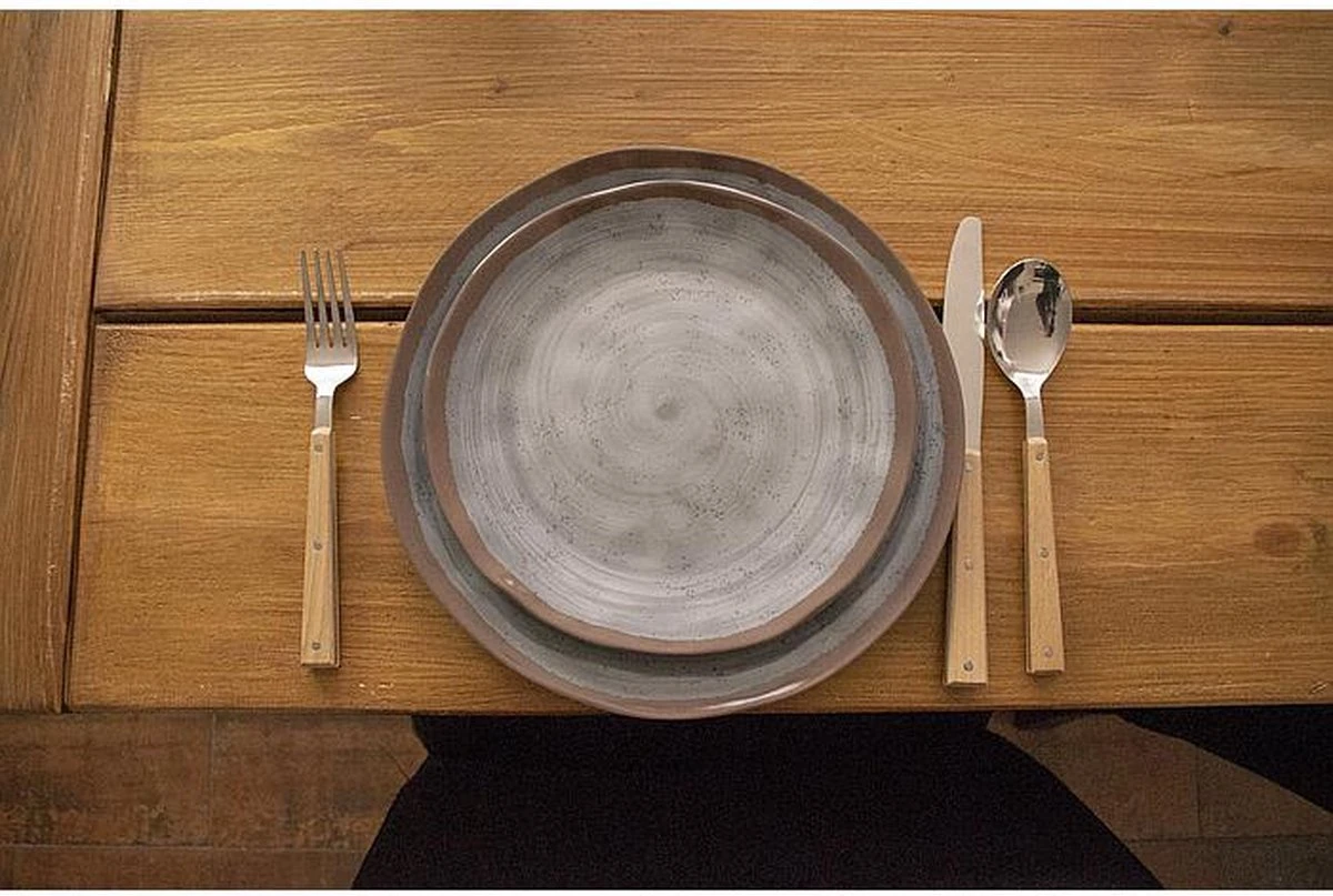 Bo-Camp Servies - Halo - 12-delig - Grijs 14 Bo-Camp Servies - Halo - 12-delig - Grijs - Afbeelding 14