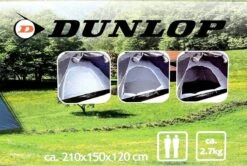 Dunlop Tent - Blauw - 2 Persoons -Buiten Kamperen 1200x808 1