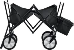 Rijoka Opvouwbare Bolderkar/Bolderwagen | Met Dakje En Draagtas | Zwart 15 Rijoka Opvouwbare Bolderkar/Bolderwagen | Met Dakje En Draagtas | Zwart -Buiten Kamperen 1200x811 4