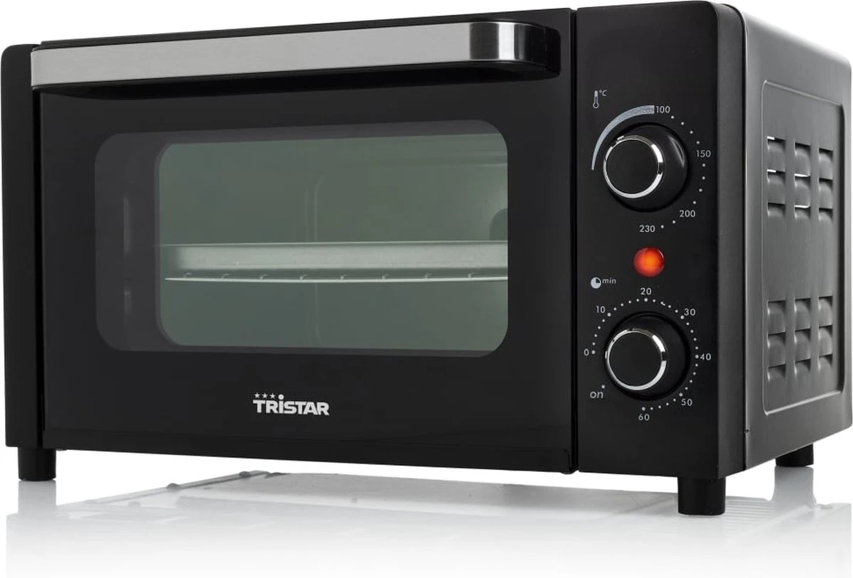 Tristar Oven OV-3615 - Camping Oven 10 Liter - 800 Watt - Vrijstaande Kleine Oven - Zwart 1 Tristar Oven OV-3615 - Camping Oven 10 Liter - 800 Watt - Vrijstaande Kleine Oven - Zwart