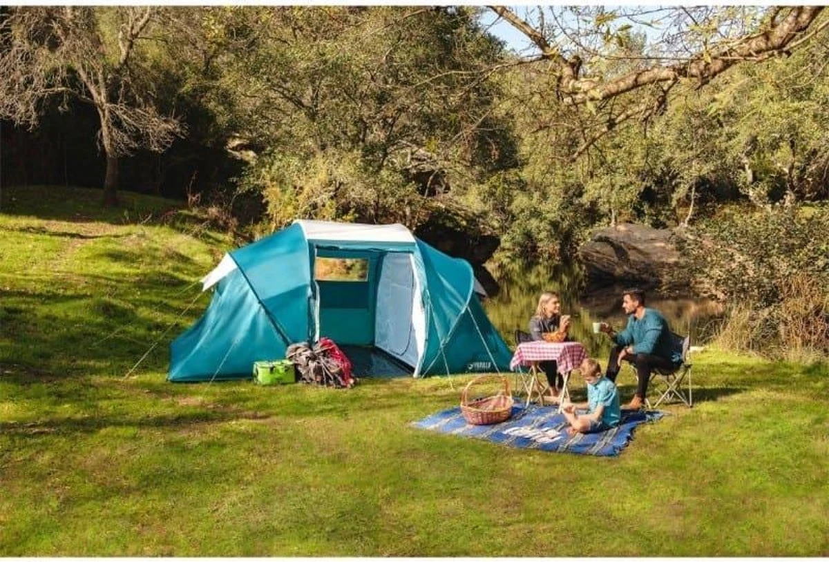 Bestway Pavillo Family Ground 4 - Blauw/ Wit - 4 Persoons 5 Bestway Pavillo Family Ground 4 - Blauw/ Wit - 4 Persoons - Afbeelding 5