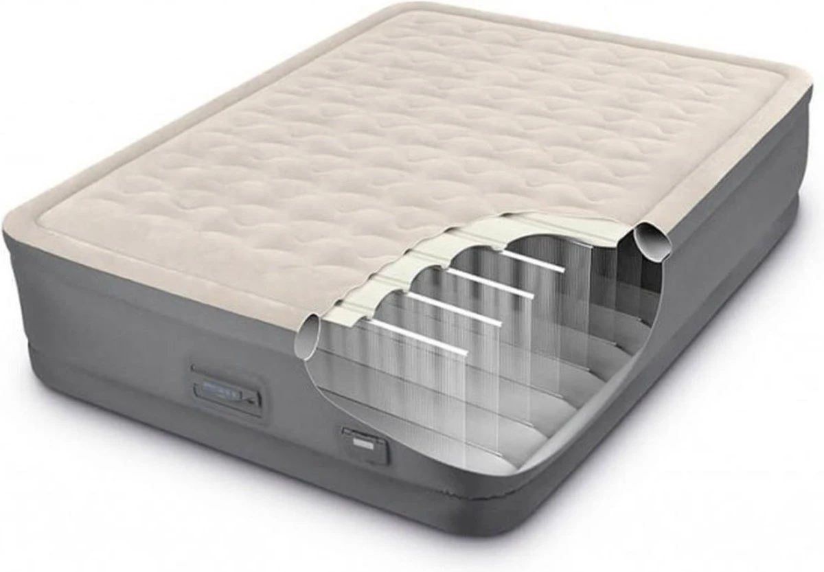 Intex Premaire II Elevated Queen Luchtbed - 2-persoons - 203x152x46 Cm 2 Intex Premaire II Elevated Queen Luchtbed - 2-persoons - 203x152x46 Cm - Afbeelding 2