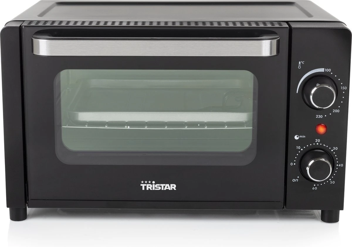 Tristar Oven OV-3615 - Camping Oven 10 Liter - 800 Watt - Vrijstaande Kleine Oven - Zwart 11 Tristar Oven OV-3615 - Camping Oven 10 Liter - 800 Watt - Vrijstaande Kleine Oven - Zwart - Afbeelding 11
