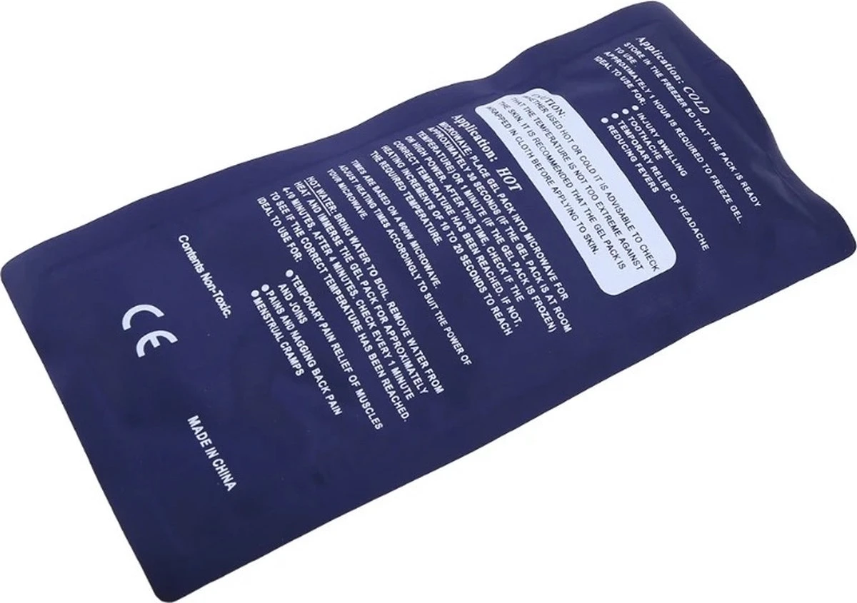 CloudNoon Koelelement - Ice Pack - Koel Pack - Hot En Cold Pack - Warmte Koude Compress - Herbruikbaar - Gel Pack - Nek Knie 5 CloudNoon Koelelement - Ice Pack - Koel Pack - Hot En Cold Pack - Warmte Koude Compress - Herbruikbaar - Gel Pack - Nek Knie - Afbeelding 5