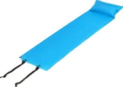 Springos Slaapmat | Zelfopblazend | 186 Cm | Inclusief Hoes & Hoofdkussen | Lichtblauw -Buiten Kamperen 1200x848 4