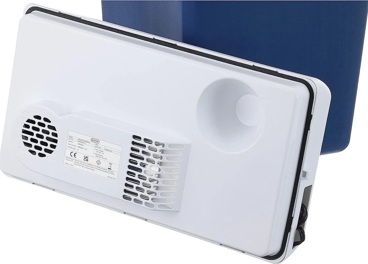 MobiCool Mirabelle MM24 DC 20 L Koelbox Energielabel: G (A - G) Thermo-elektrisch 12 V Blauw, Wit 20 L 2 MobiCool Mirabelle MM24 DC 20 L Koelbox Energielabel: G (A - G) Thermo-elektrisch 12 V Blauw, Wit 20 L - Afbeelding 2