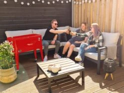 AXI Retro Cooler Rood - Koeler Met Wielen - 76L Inhoud - Koelbox Met Aftapkraan -Buiten Kamperen 1200x900 44