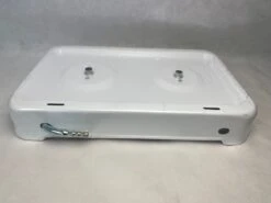 EDM 2-Pits Gaskooktoestel - Camping - Wit - 46x30x12 Cm 7 EDM 2-Pits Gaskooktoestel - Camping - Wit - 46x30x12 Cm -Buiten Kamperen 1200x900 70