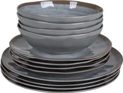 Bo-Camp Servies - Halo - 12-delig - Grijs 26 Bo-Camp Servies - Halo - 12-delig - Grijs -Buiten Kamperen 1200x908 1