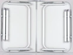 Merkloos Campingtafel - Opklapbaar - 75 X 55 X 70 Cm - Compact - Met Handvat -Buiten Kamperen 1200x915