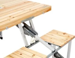 CAMPZ Fir Wood Picknicktafel, Bruin/grijs 13 CAMPZ Fir Wood Picknicktafel, Bruin/grijs -Buiten Kamperen 1200x937 1