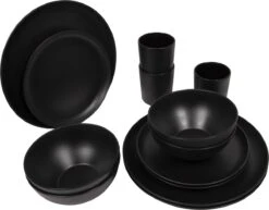 Bo-Camp Industrial - Servies - Orville - Campingbord - 16-delig - Mat Zwart 13 Bo-Camp Industrial - Servies - Orville - Campingbord - 16-delig - Mat Zwart -Buiten Kamperen 1200x938 7