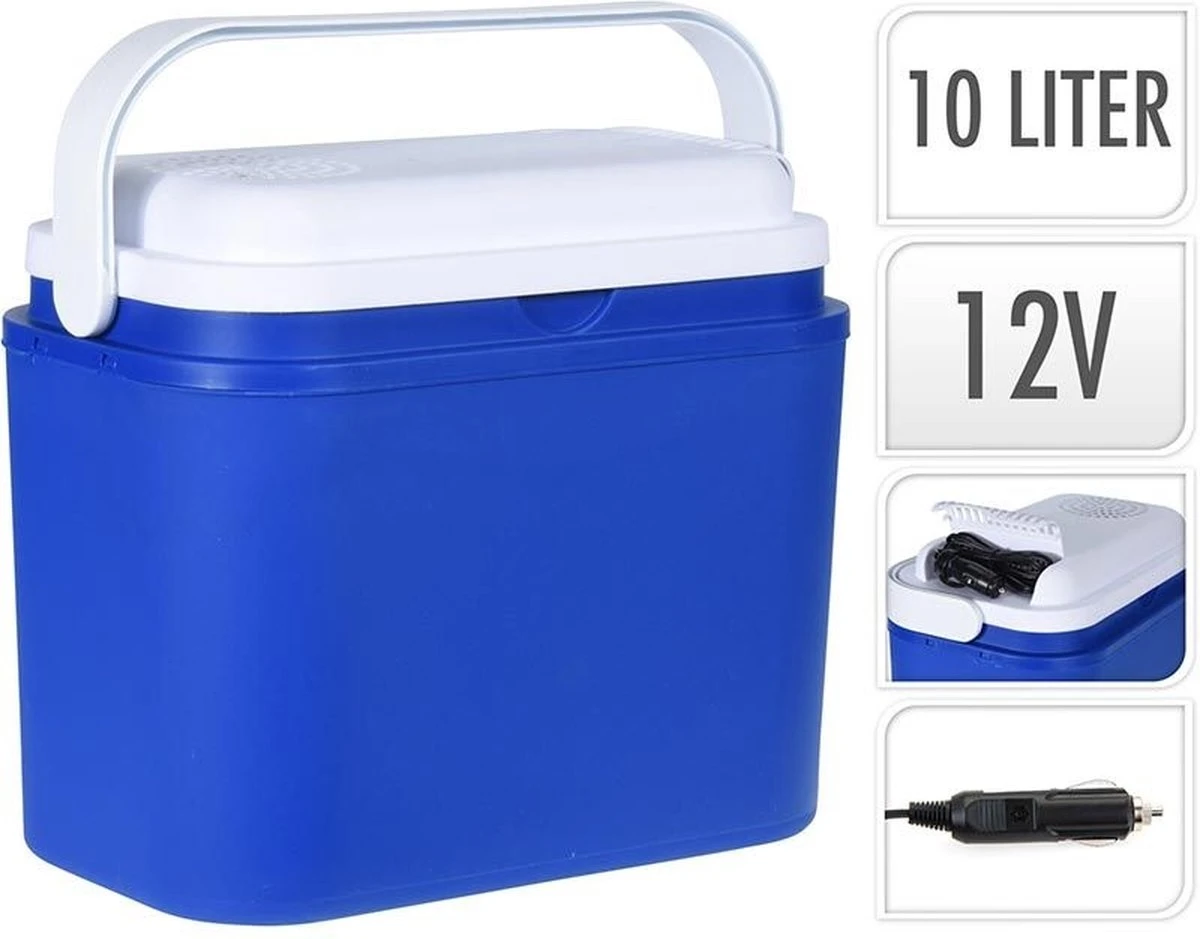 Tom Elektrische Koelbox 12 Volt 10 Liter Blauw 2 Tom Elektrische Koelbox 12 Volt 10 Liter Blauw - Afbeelding 2