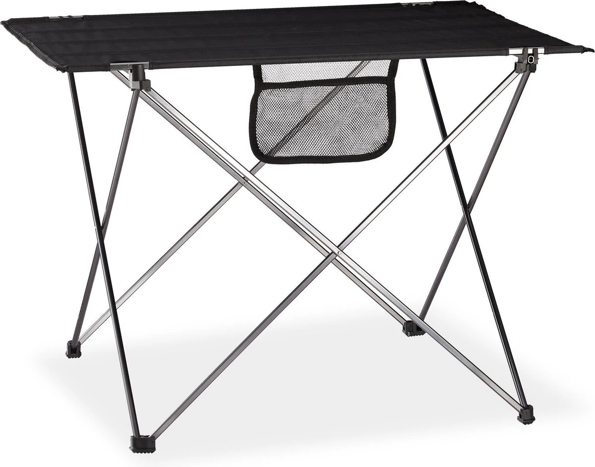 Relaxdays Campingtafel Inklapbaar - Kampeertafel - Klaptafel - Picknicktafel - Draagzak 8 Relaxdays Campingtafel Inklapbaar - Kampeertafel - Klaptafel - Picknicktafel - Draagzak - Afbeelding 8