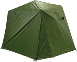 FisherPro Karpertent Met Stormcover – Vistent – Tent - Bescherming Tegen Zon En Wind – 100% Waterdichte Stormhoes – Met Handige Meeneemtas – Ook Geschikt Als Strandtent Of Festivaltent – Extra Veiligheid En Warmte Door Stormcover -Buiten Kamperen 1200x960