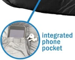 HikeMeister Mummy Slaapzak 1600 Gram - Kamperen - Zwart - Ca. 220 X 80 Cm - Met Binnenzak - Comfortzone: 0-15 Graden - Draagtas 9 HikeMeister Mummy Slaapzak 1600 Gram - Kamperen - Zwart - Ca. 220 X 80 Cm - Met Binnenzak - Comfortzone: 0-15 Graden - Draagtas -Buiten Kamperen 1200x964 2