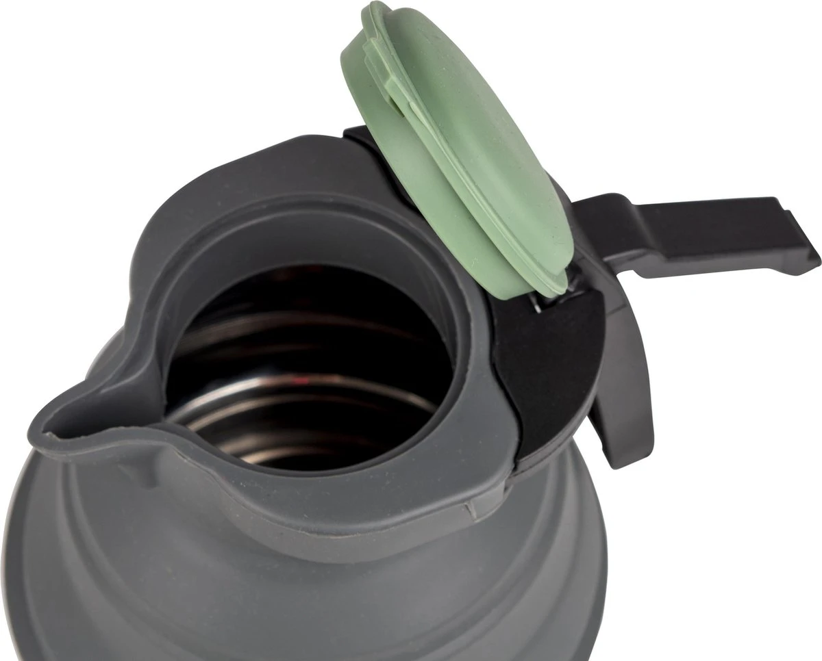 Bo-Camp Theeketel - Opvouwbaar - 1.2 Liter - Siliconen/rvs 3 Bo-Camp Theeketel - Opvouwbaar - 1.2 Liter - Siliconen/rvs - Afbeelding 3
