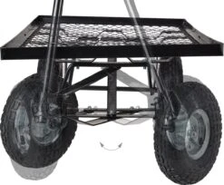 Relaxdays Bolderkar Tuin - Platte Tuinwagen - Luchtbanden - 200 Kg - Transportkar - Staal 15 Relaxdays Bolderkar Tuin - Platte Tuinwagen - Luchtbanden - 200 Kg - Transportkar - Staal -Buiten Kamperen 1200x989 4