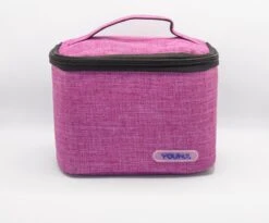 Youha® Koeltas Met Koelelement - Babymelk Koelen - Moderne Moedermelk Tas - Babymelk Koud Houden - Handig Draadbaar - Kleur: Roze/Paars -Buiten Kamperen 1200x998 5