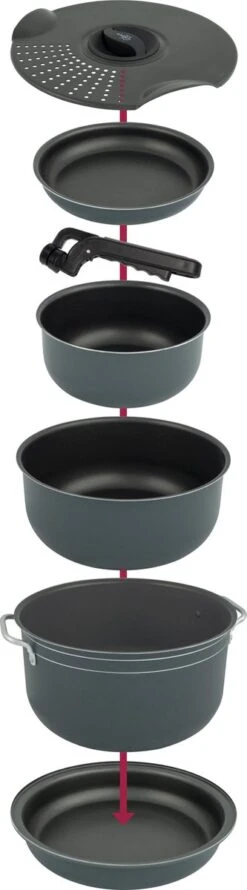 Bo-Camp Pannenset - Camping - 7-delig - Aluminium 25 Bo-Camp Pannenset - Camping - 7-delig - Aluminium -Buiten Kamperen 333x1200