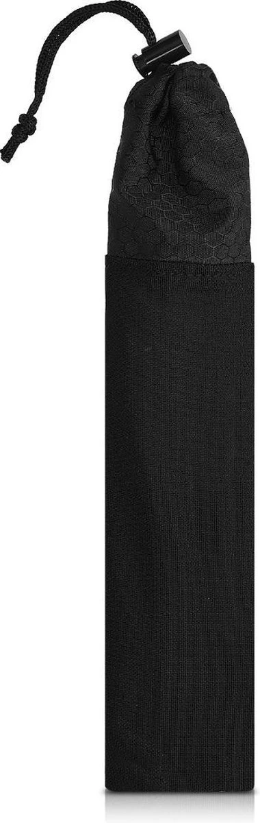 Navaris Campingbestek Van Titanium - Set Met Vork, Mes En Lepel - Inklapbaar - Bestekset Voor Onderweg - Inclusief Karabijnhaak En Bewaarzakje 7 Navaris Campingbestek Van Titanium - Set Met Vork, Mes En Lepel - Inklapbaar - Bestekset Voor Onderweg - Inclusief Karabijnhaak En Bewaarzakje - Afbeelding 7